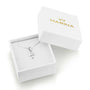 Budded Cross Pendant Necklace in 925 Sterling Silver – gift box