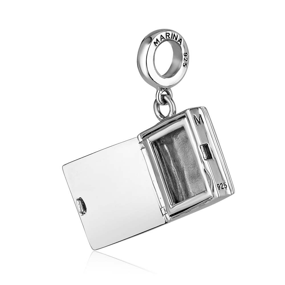 John 14:6 Verse Charm in 925 Sterling Silver
