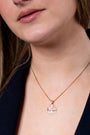 Jerusalem Cross Pendant in 14K Gold, Polished, view 3 by Marina Jewelry