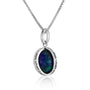 This Too Shall Pass Eilat Stone Pendant Necklace in 925 Sterling Silver by Marina Jewelry
